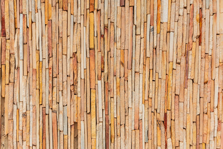Stone effect wallpaper design file showing full vertical pattern in natural beige tones