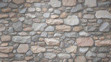 Stone wall pattern design file showing detailed texture and natural stone effect