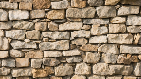 Limestone wall mural design file showing detailed stone texture pattern and natural color variations