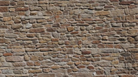 Rustic stone wallpaper design file showing detailed texture and natural color variations