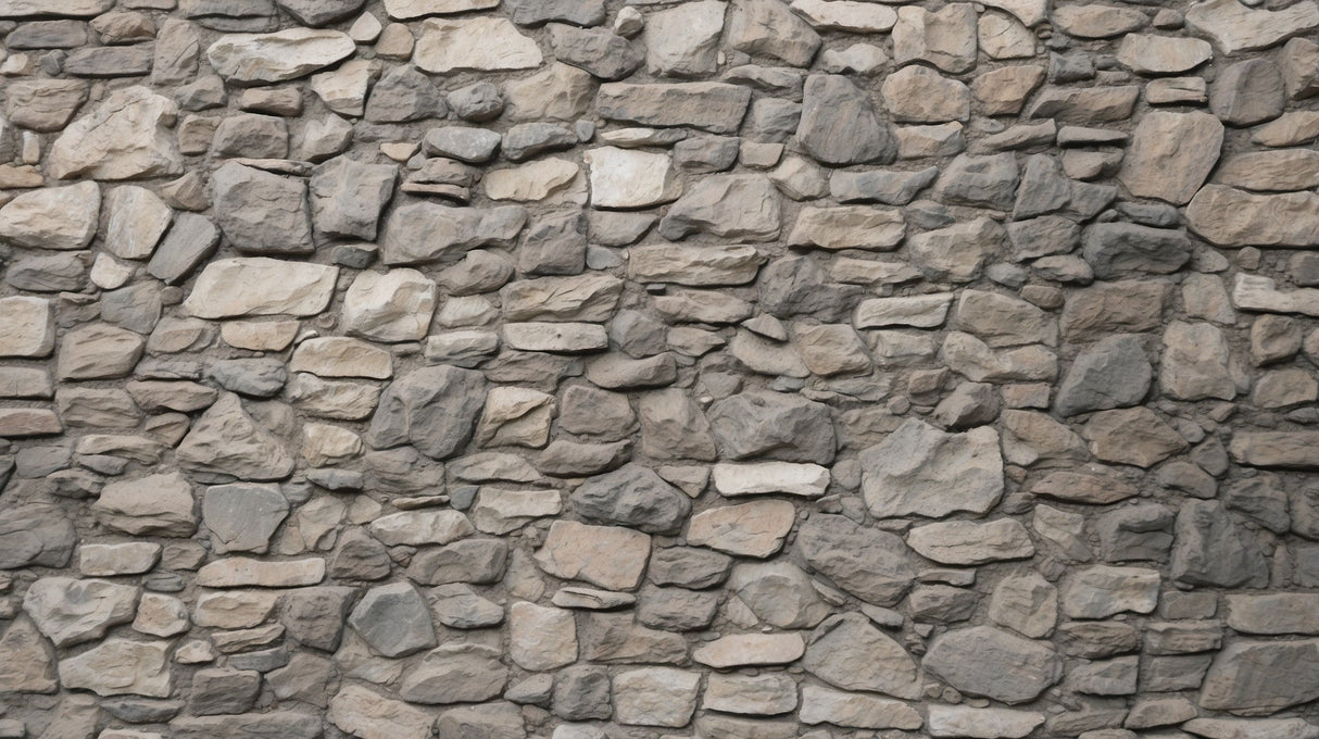 Stone effect wallpaper design file showing detailed grey stone texture pattern