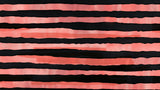 Black and coral striped wallpaper design file showing horizontal pattern with organic edges