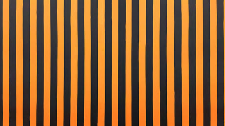 Orange and black striped wallpaper design file showing precise vertical pattern