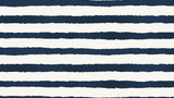 Navy and white nautical striped wallpaper design file showing hand-torn horizontal pattern