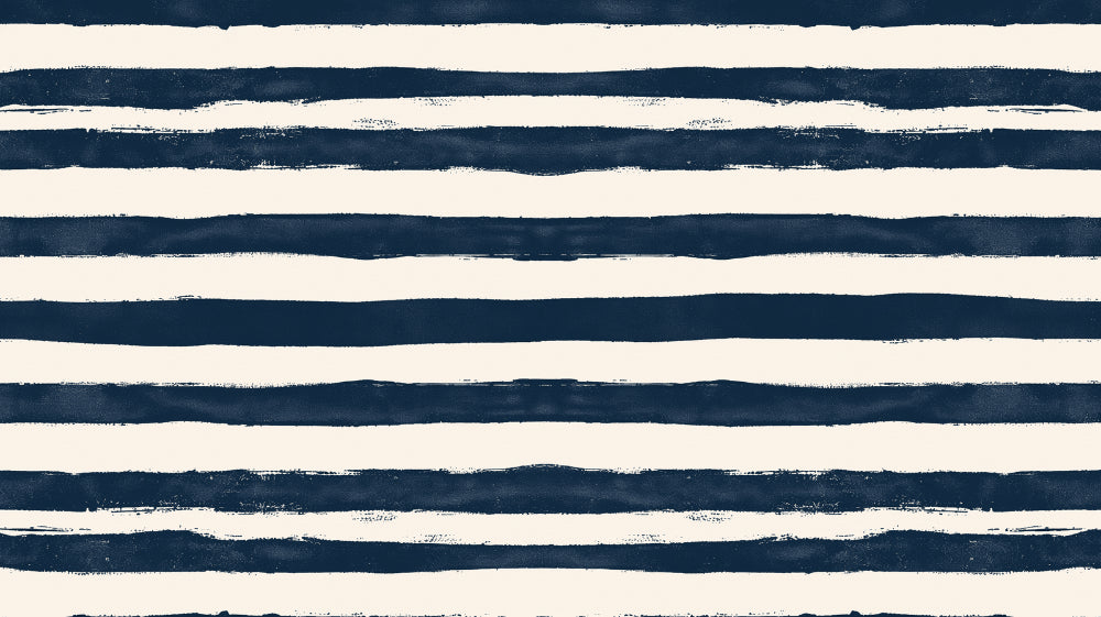 Navy blue and white striped wallpaper design file showing clean horizontal pattern