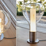 Artistic Glass Table Lamp  Lava Flow Design - Product detail 5