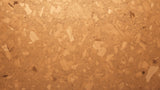 Natural cork pattern mural adding organic feel to home office space with desk setup