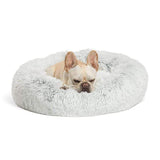 Plush Pet Bed  Rainbow Gradient Donut Design - Product detail 8