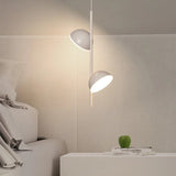 Modern LED Pendant Light  Dual Dome Design - Detailed view
