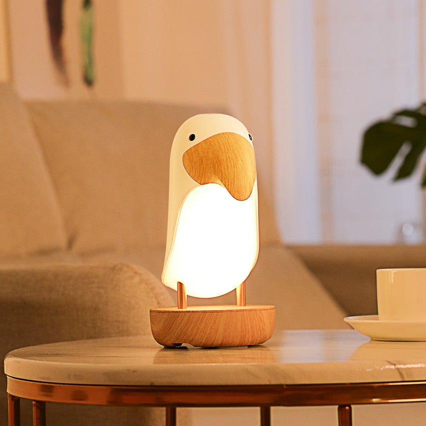 Toucan Night Light  LED Lamp with Bluetooth Speaker - Product example