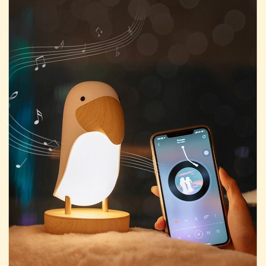 Toucan Night Light  LED Lamp with Bluetooth Speaker - Product detail 5