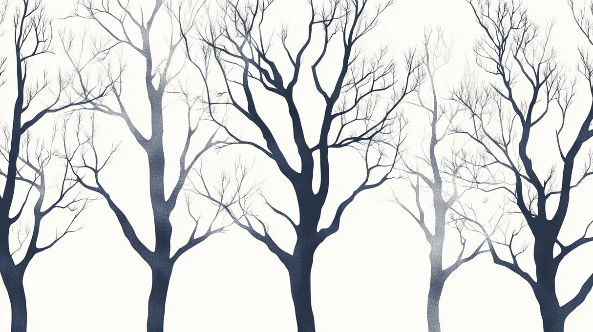 Black tree branches design file showing intricate pattern detail on white background
