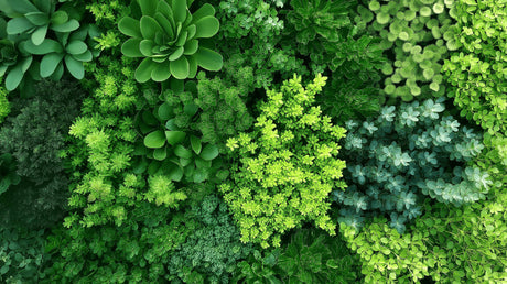 Botanical wallpaper design file showing detailed green leaves and natural patterns