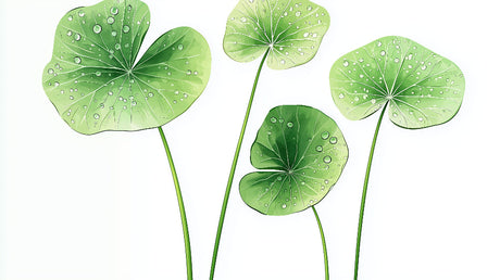 Large-scale tropical leaf pattern with dewdrops design file showing intricate botanical details