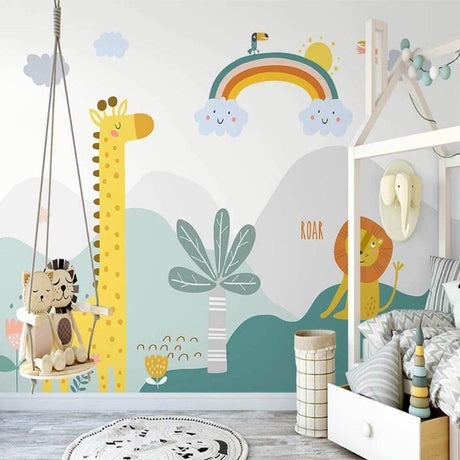 Golden Pineapple Wallpaper in modern dining room, black and gold tropical wall mural creating luxurious atmosphere