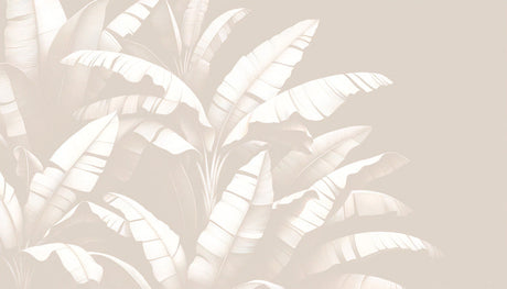 Minimalist banana leaves design file showing detailed botanical pattern and texture