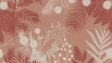 Terracotta Palm Leaves and Botanical design file showing detailed pattern and rich earth tones