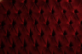 Design file of burgundy velvet 3D tufted pattern showing detailed texture and diamond quilting