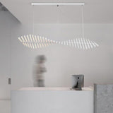 Modern LED Chandelier  Abstract Fishbone Design - Product detail 8