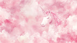 Unicorn and pink clouds design file showing full pattern detail