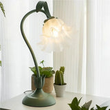 Vintage Table Lamp  Floral Design Adjustable Arm - Product detail 27