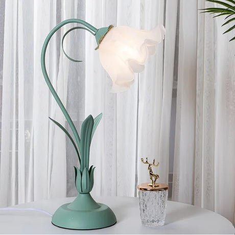 Vintage Table Lamp  Floral Design Adjustable Arm - Product detail 25