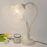 Vintage Table Lamp  Floral Design Adjustable Arm - Product detail 20