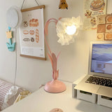Vintage Table Lamp  Floral Design Adjustable Arm - Product detail 17