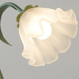 Vintage Table Lamp  Floral Design Adjustable Arm - Product detail 11