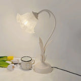 Vintage Table Lamp  Floral Design Adjustable Arm - Product detail 10