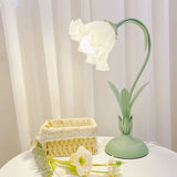 Vintage Table Lamp  Floral Design Adjustable Arm - Product detail 14