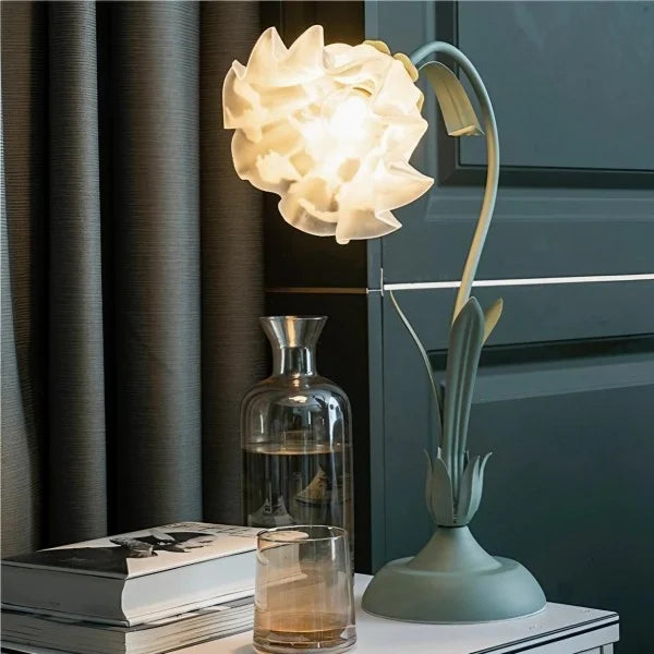 Vintage Table Lamp  Floral Design Adjustable Arm - Product detail 30