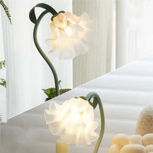 Vintage Table Lamp  Floral Design Adjustable Arm - Product detail 29