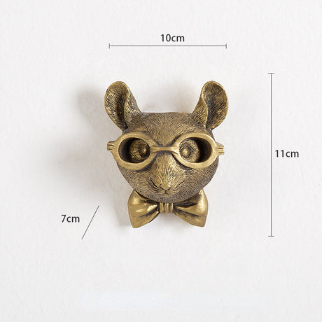 Animal Wall Decor  Vintage Gold Resin Sculptures - Product detail 7