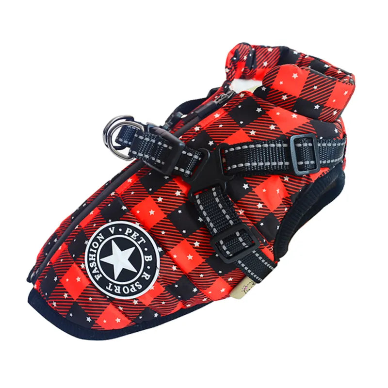 Winter Dog Coat  Built-in Safety Harness Design - Product detail 9