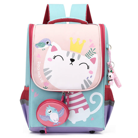 Kids School Backpack  Cute Cat Princess Design - Product detail 4