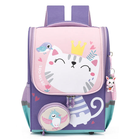 Kids School Backpack  Cute Cat Princess Design - Product detail 5