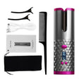Wireless Auto Hair Curler  Tourmaline Ceramic LCD Display - Product showcase