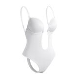 Womens Shaping Bodysuit  Deep V-Neck Smoothing Design - Product detail 7