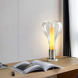 Artistic Glass Table Lamp  Lava Flow Design - Product detail 6