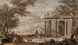 Italian architecture design file showing detailed classical columns and architectural elements