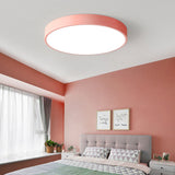 Modern LED Ceiling Light  Round Ultra Slim Panel Design - Detailed view