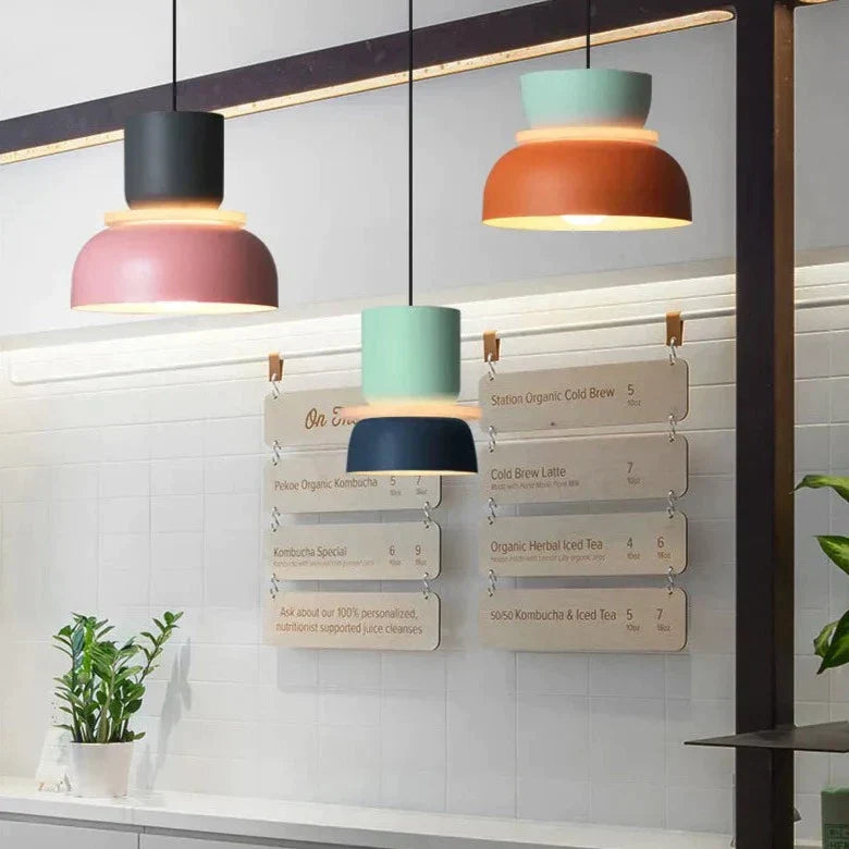 Nordic Pendant Light  Macaron Color Collection - Detailed view