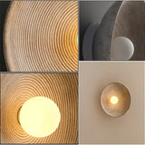 Modern Wall Sconce  Textured Glass Shade - Product detail 7