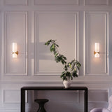 Modern Glass Wall Lamp  Dual Layer Smoked Design - Product detail 6