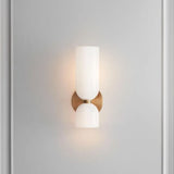 Modern Glass Wall Lamp  Dual Layer Smoked Design - Product detail 14