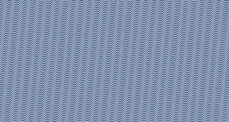 Modern Wave Pattern Wallpaper creating a calming atmosphere in a bright living room with coastal decor
