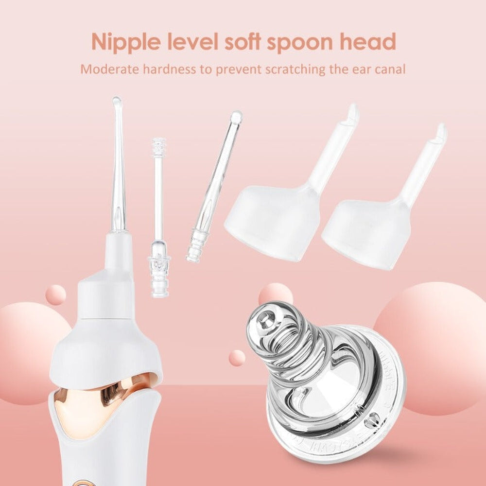 Electric Ear Cleaner  LED Light Soft Suction Technology - Product detail 4