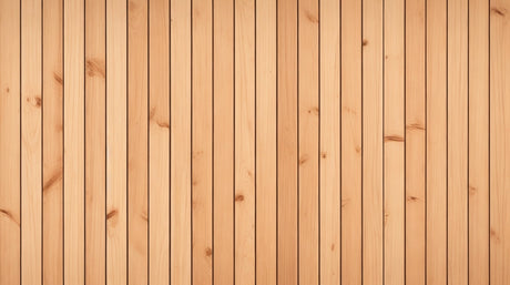 Wood Mural Wallpaper  Natural Pine Vertical Planks - Detailed wallpaper pattern view