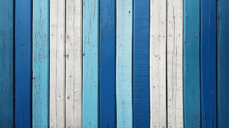 Blue and white striped wood pattern design file showing detailed plank textures